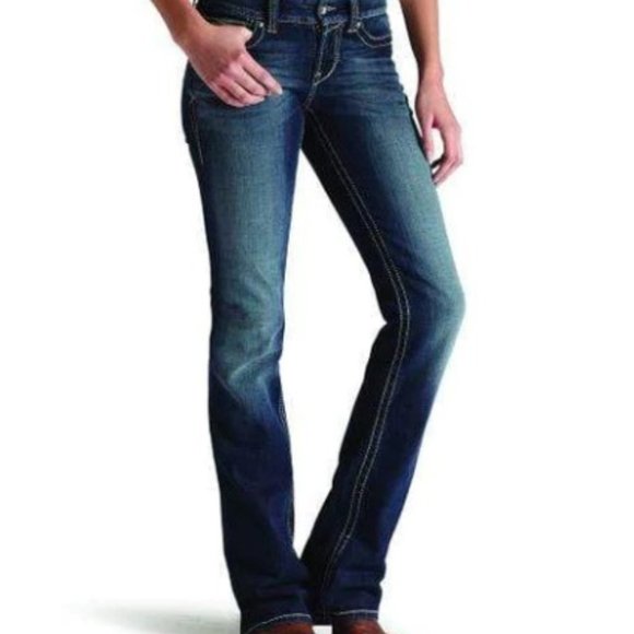 Ariat R.E.A.L. Boot Cut  spitfire Jeans Size 31 R - Picture 1 of 12